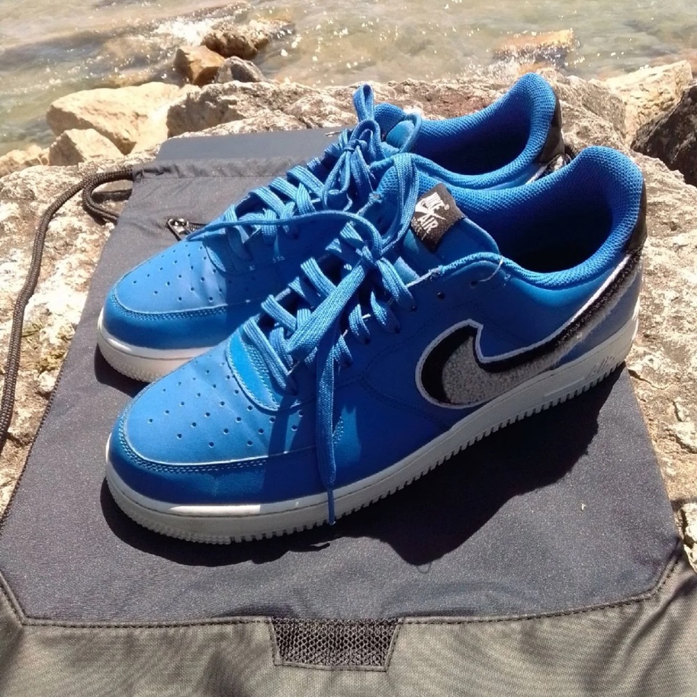 Nike Air Force 1 Low 07 LV8 3D Game Royal M 11.5 - Picture 2 of 12